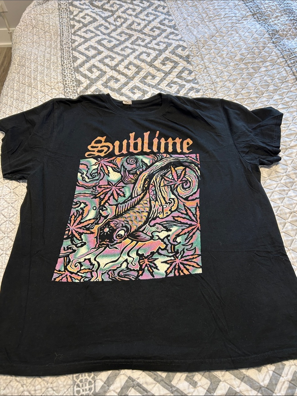 Sublime Black Short Sleeve Graphic Tee